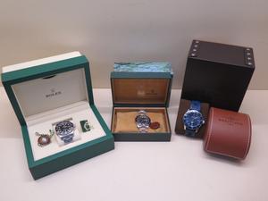 Two Rolex Oyster Perpetual Submariner wristwatches and a Breitling Automatic Superocean Wristwatch for the September 25th Auction